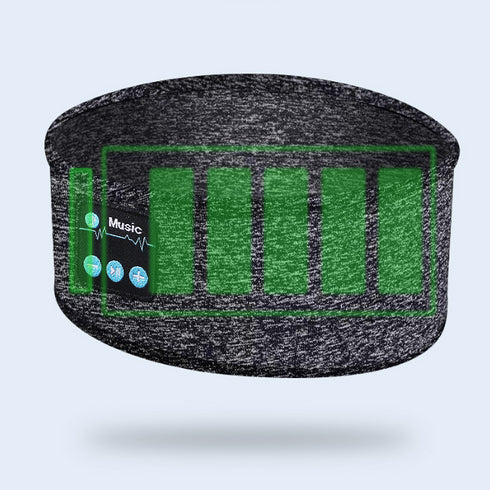 Wireless Bluetooth V5.0 Sports Headband With Music Call Stereo Shading Sleep Headband - ROUTINE FASHION